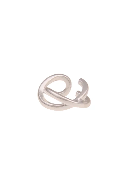 Leslii Damen-Ohringe Ohr-Klemmen Ear-Cuff Swing silberne Ohrringe Modeschmuck-Ohrringe Silber