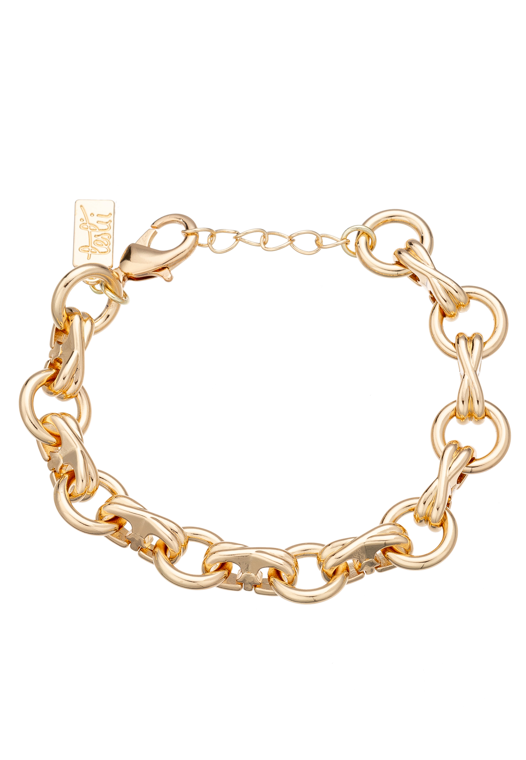 | Gold Online Statement Shop Armband Gliedern mit Leslii Leslii in