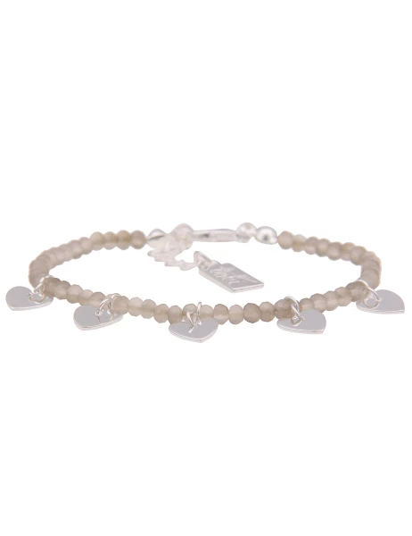 Leslii Armband Kristall mit Herzchen