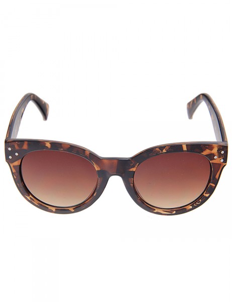 Sale! Leslii Sonnenbrille Damen Modern Classic-Look schwarze Designerbrille Sunglasses in Schwarz Ku