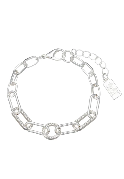 Leslii Gliederarmband mit Strasssteinen