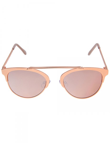 Leslii Sonnenbrille Damen Pilotenbrille Wellenbrecher Sunglasses Designerbrille in Rosé