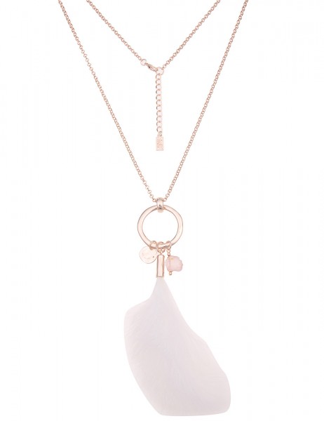 lange Halskette - 18/pink