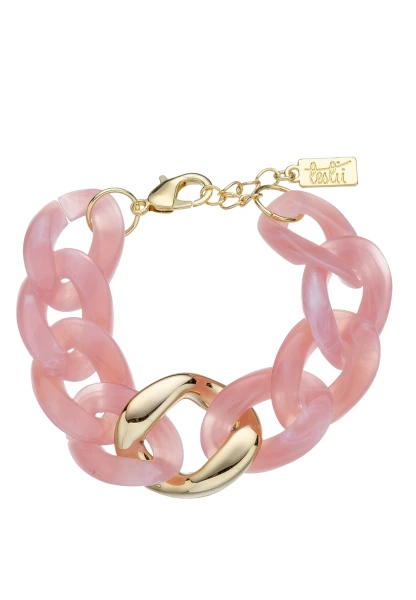 Leslii Statementarmband Rosa