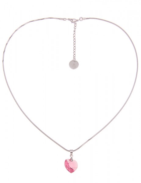 kurze Halskette - 11/rosa
