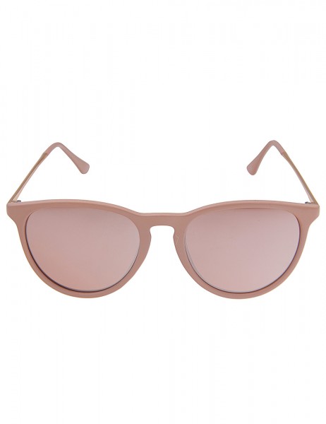 Leslii Sonnenbrille Classic Style Damen Sunglasses Designerbrille in Altrosa