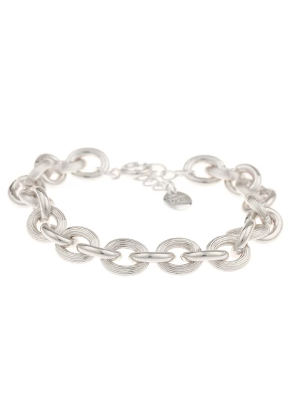 Leslii Armband Glieder-Look Silber