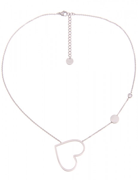 kurze Halskette - 01/silber