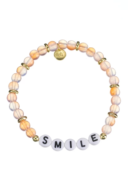 Leslii Armband Smile Stretch in Orange